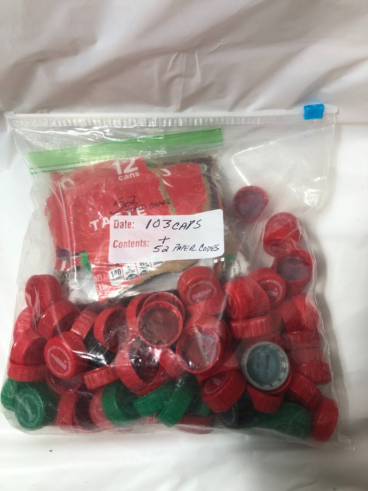 155 Codes for My Coke Rewards Unused Points Coca-Cola Bottle Caps Free Shipping