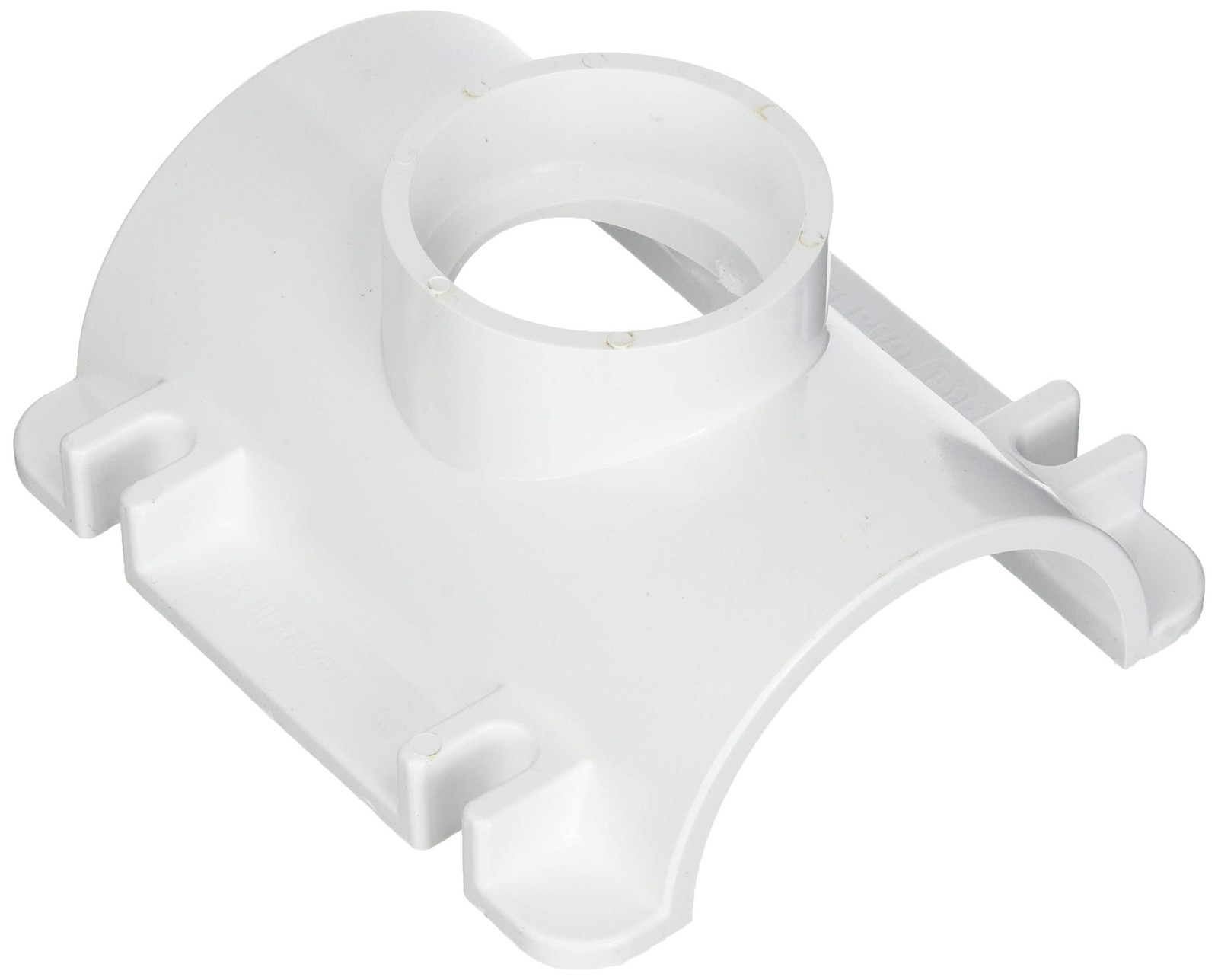Oatey 3 in. x 2 PVC saddle tee kit 3-Inch x 2-Inch, White 