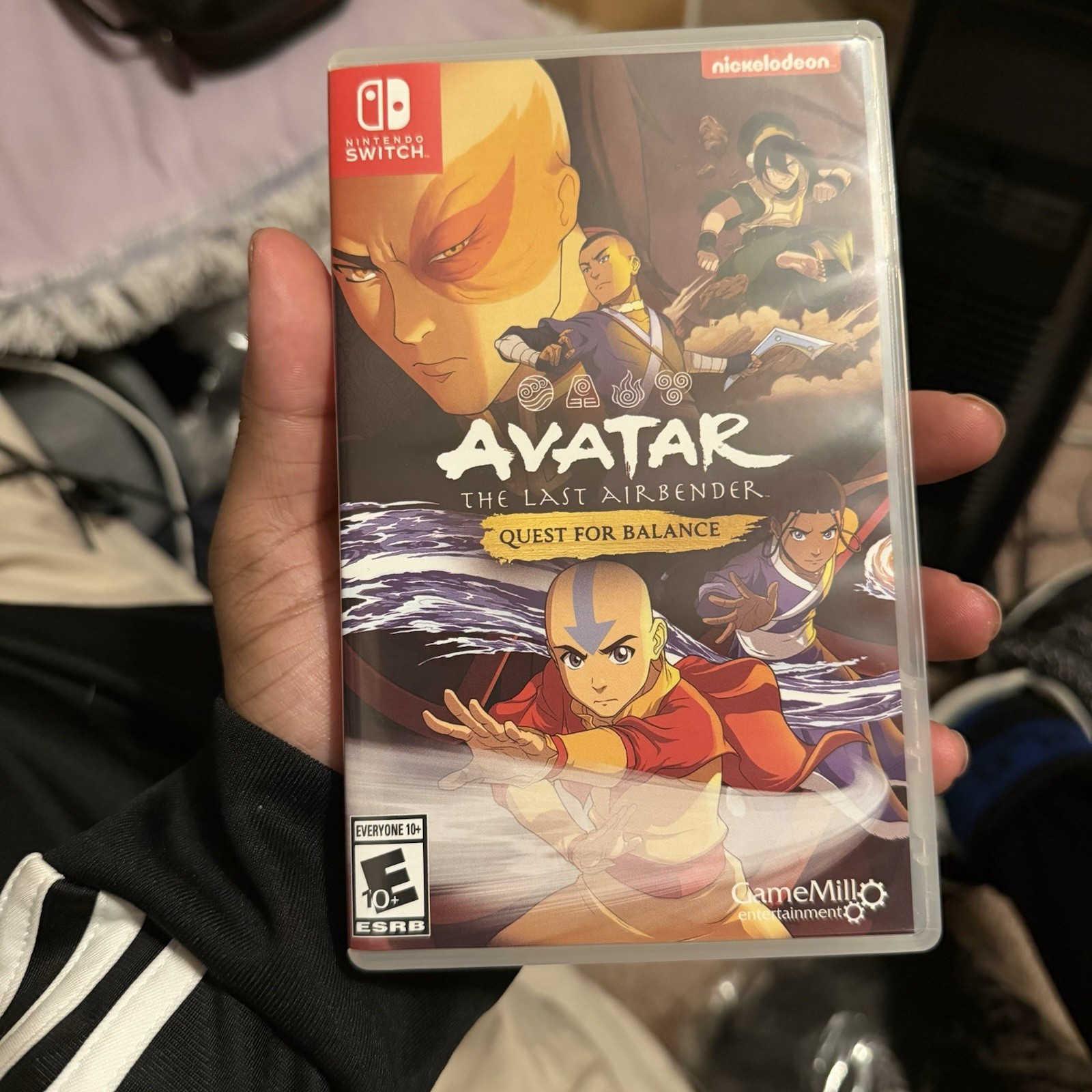 Replacement Case (NO GAME) Avatar The Last Airbender Quest for  Nintendo Switch