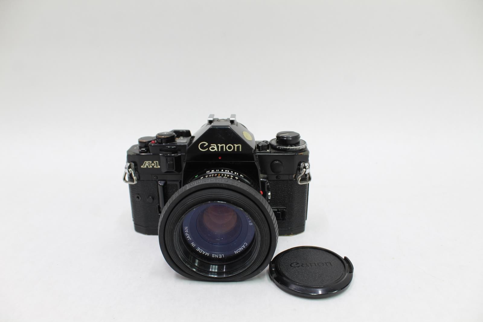 Canon A-1 Camera with Canon Lens FD 50mm 1:1.8