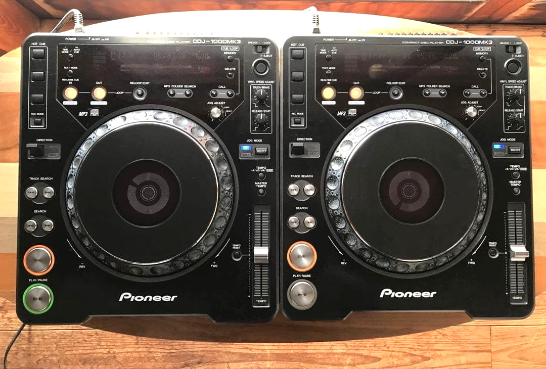 Pioneer DJ CDJ-1000MK3 x 2 CDJ Players, Tested and Working, From Japan