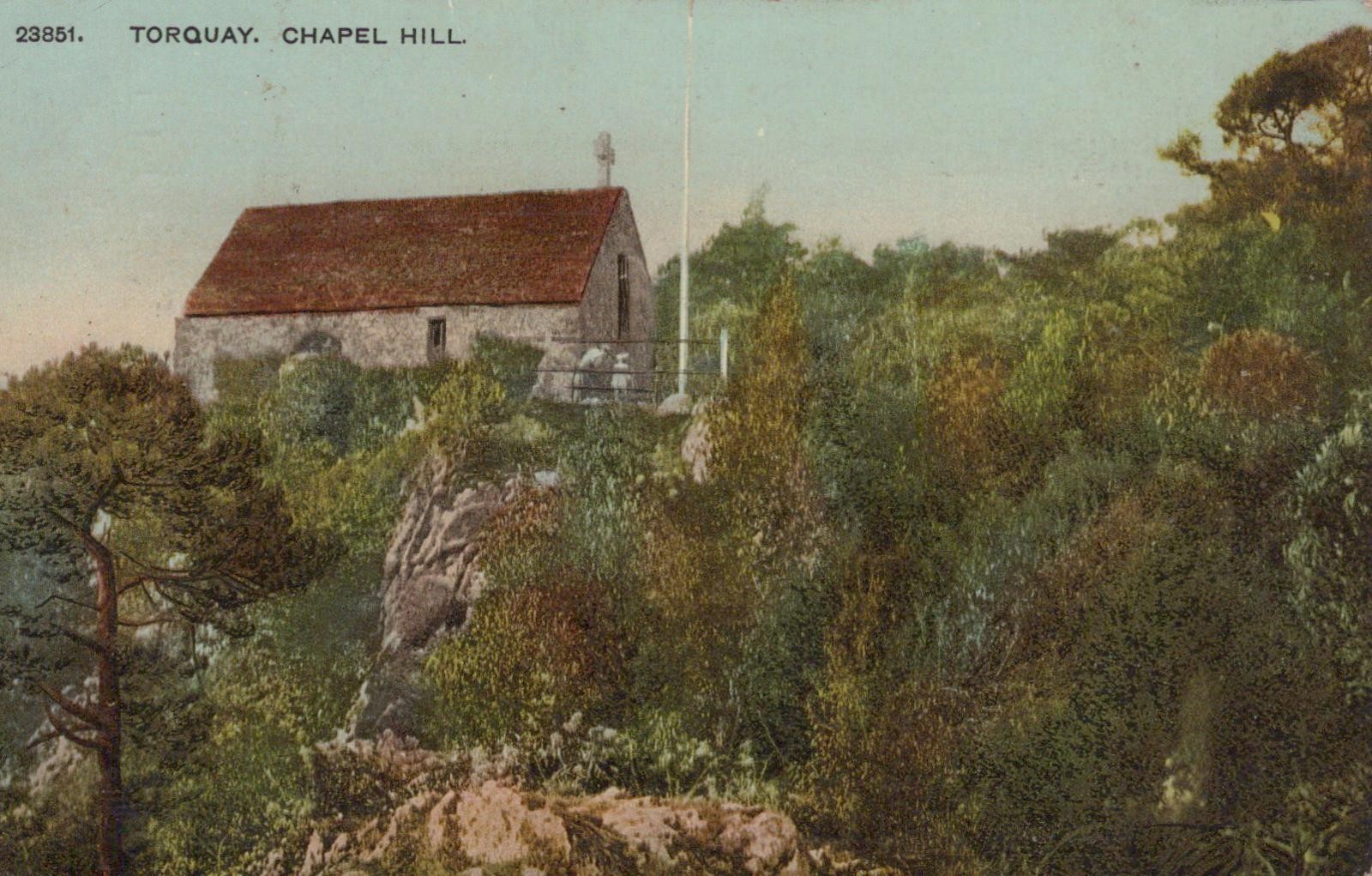 Devon Postcard - Torquay, Chapel Hill  VT494