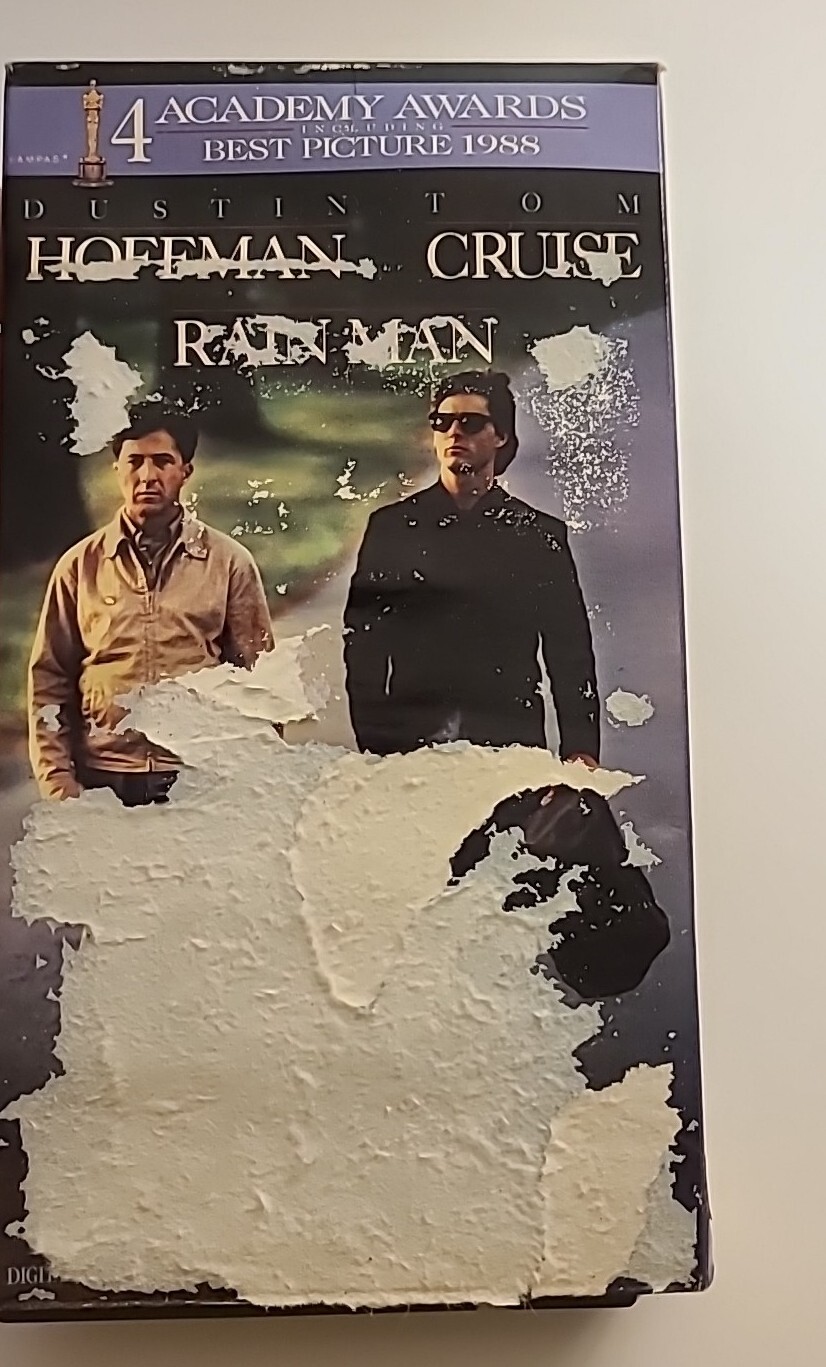 MGM Rain Man HIFI Betamax Beta Tape 1988 Dustin Hoffman, Tom Cruise 