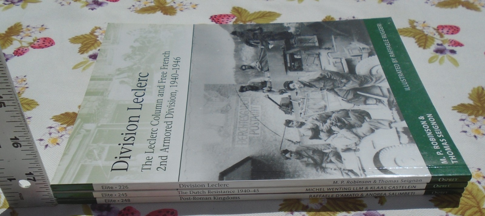 ELITE OSPREY PUBLISHING Division Leclerc, Post-Roman Kingdoms Lot of 3 paperback