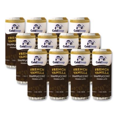 Coldsnap 600041 French Vanilla Snappuccino Frozen Latte Pod, 7. 1 Oz Pod For