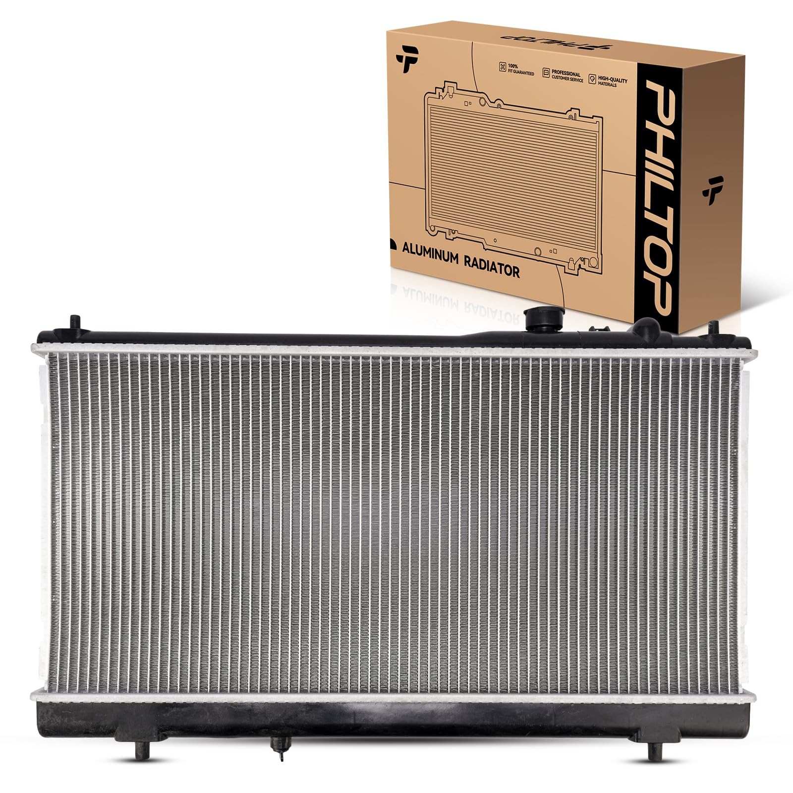 Radiator for 1999-2002 Protege 2002-2003 Protege5 2.0L CU2303 PHILTOP vehicle