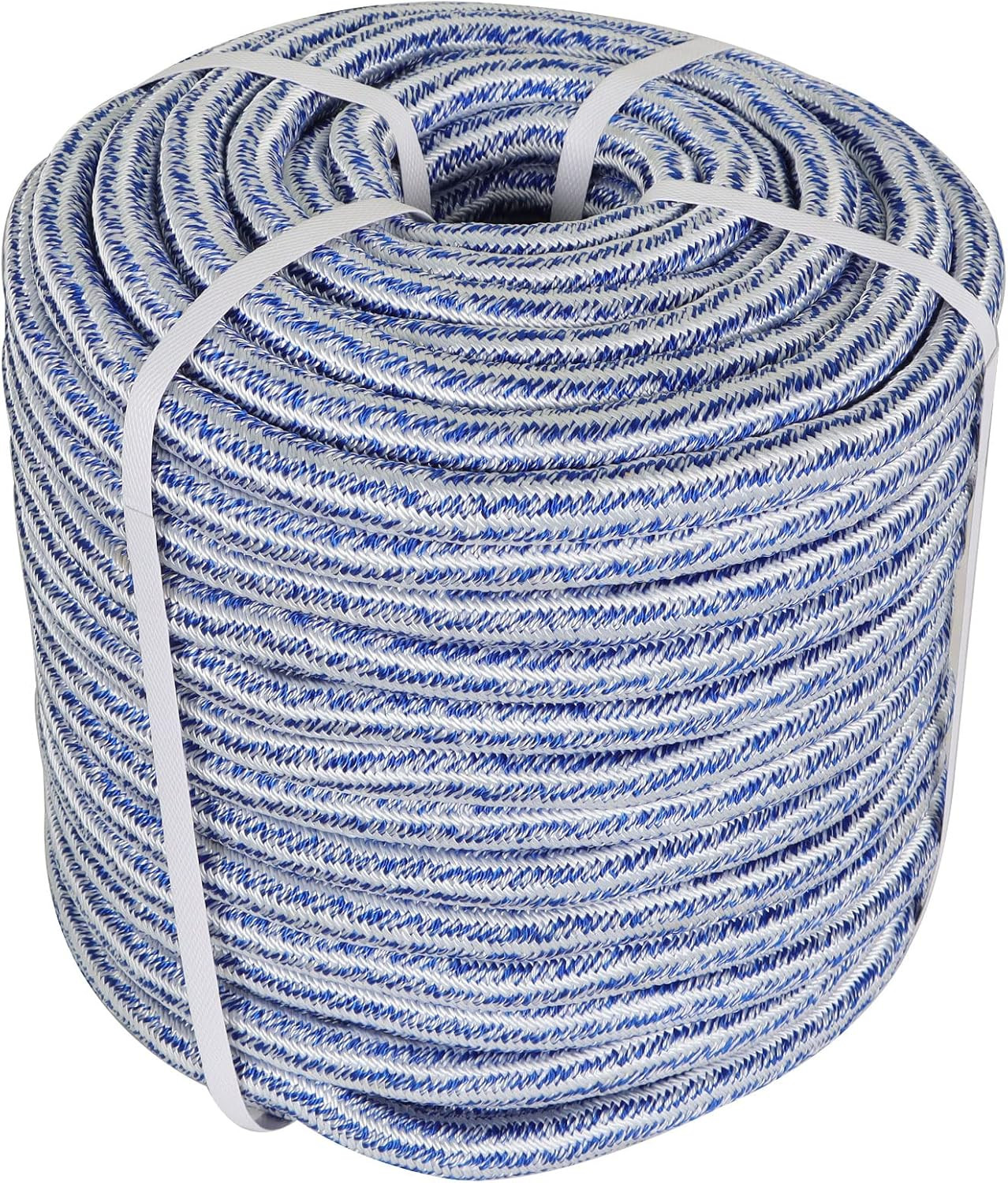 3/4 in X 150FT Arborist Bull Rope, 24 Strand Tree Ropes, High Strength Polyester