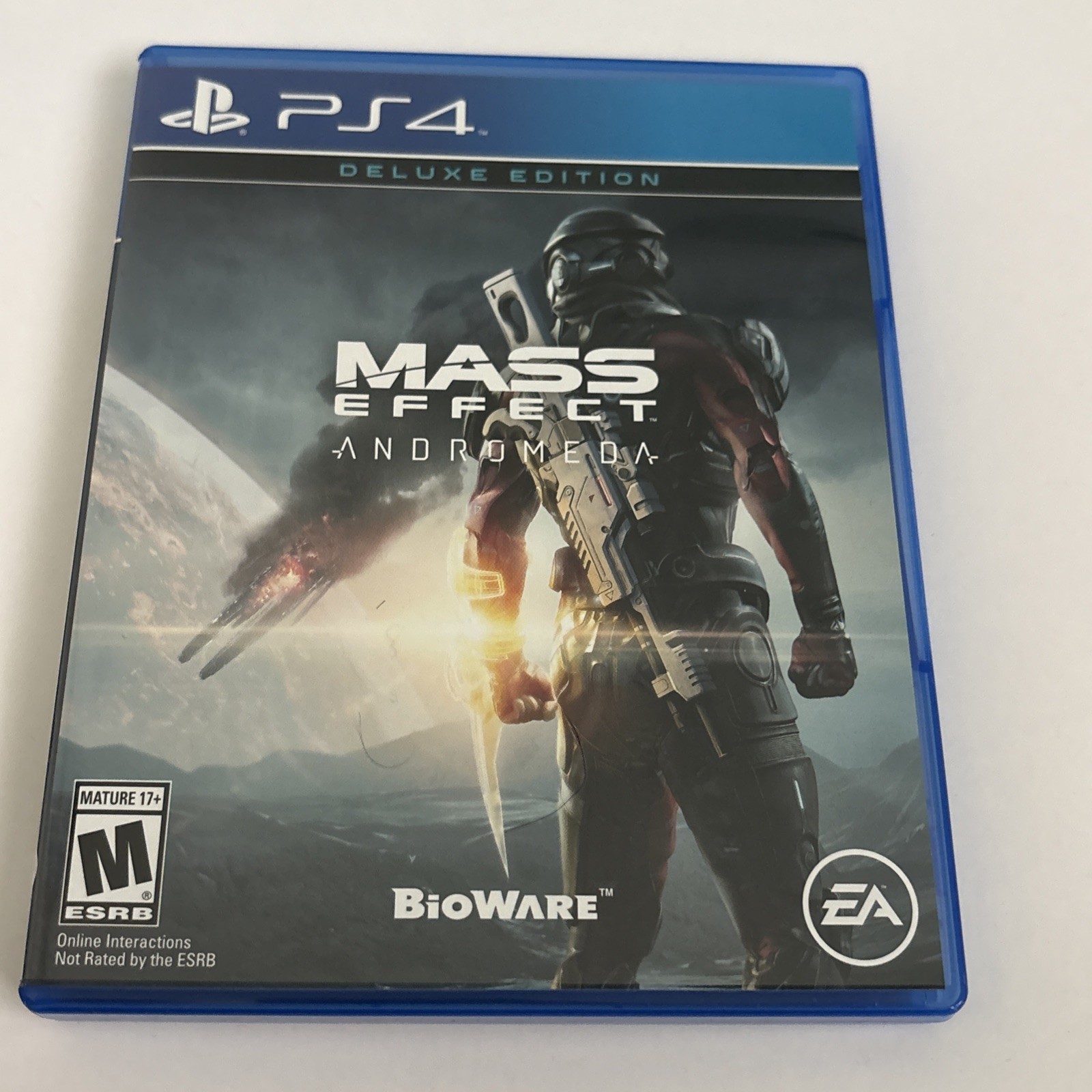 Mass Effect Andromeda Deluxe Edition PS4 (Sony PlayStation 4, 2017) Complete
