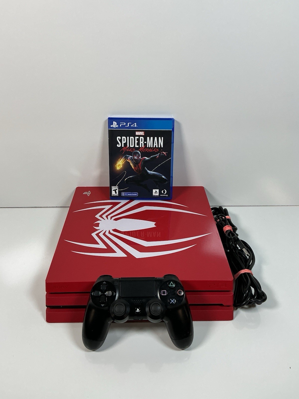 Playstation 4 Pro 1TB Spiderman Edition & Game (Tested)