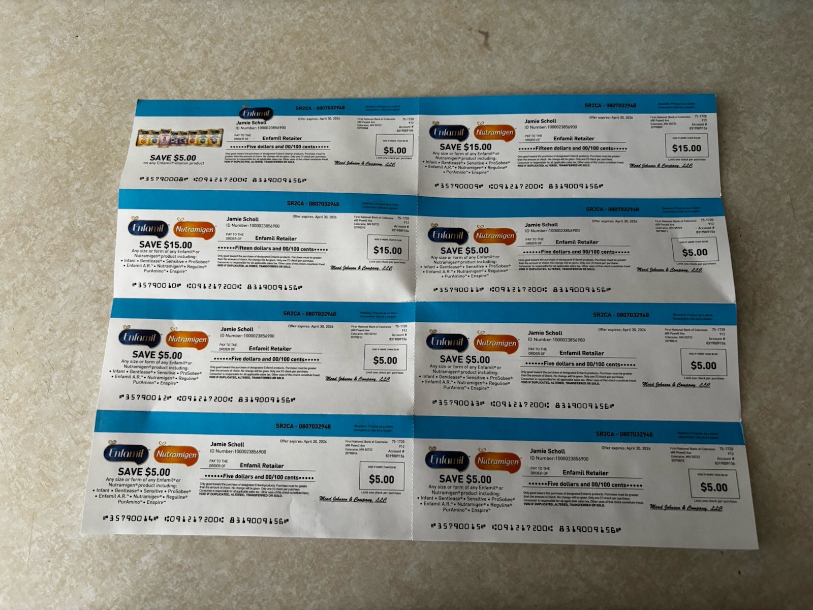 Enfamil Neuropro coupons $60 