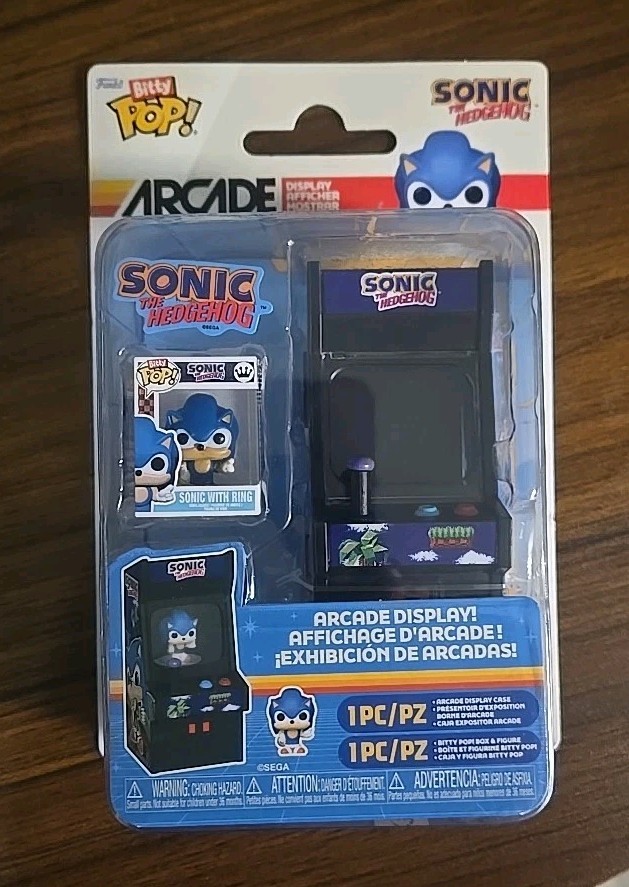Funko Bitty Pop! Arcade: Sonic the Hedgehog - Sonic with Ring 