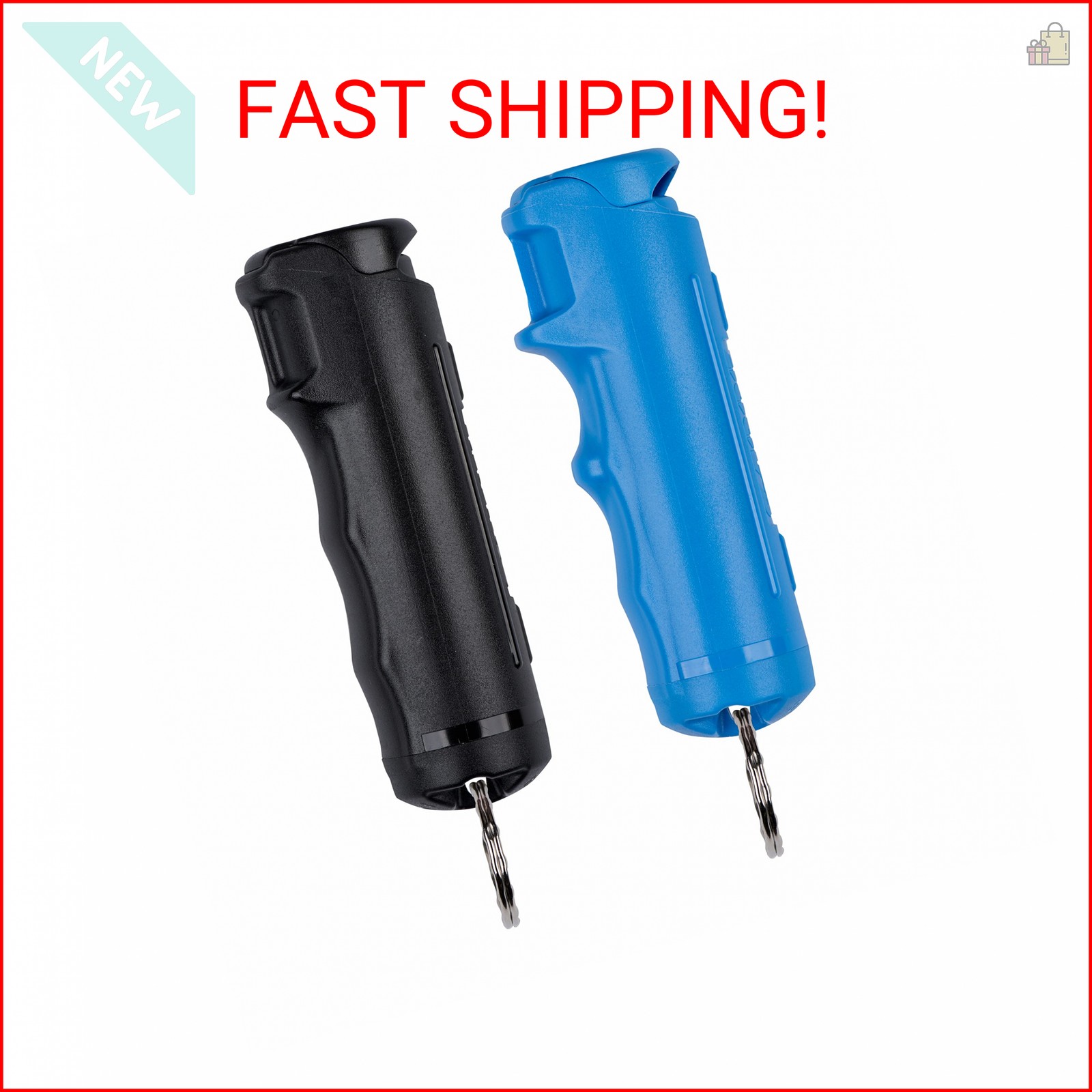 SABRE Pepper Gel Kit with Blue Water Practice Spray, 25 Bursts, Maximum Strength