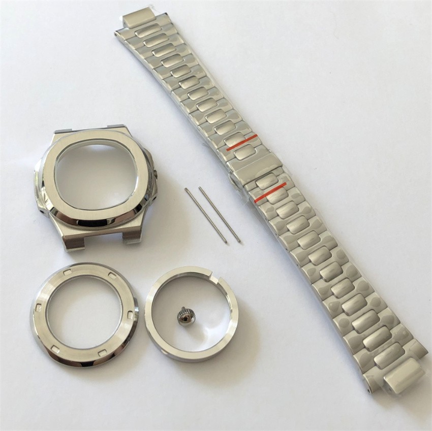Watch Repair 41mm Case Sapphire Mirror for ETA2824/PT5000 Automatic Movement