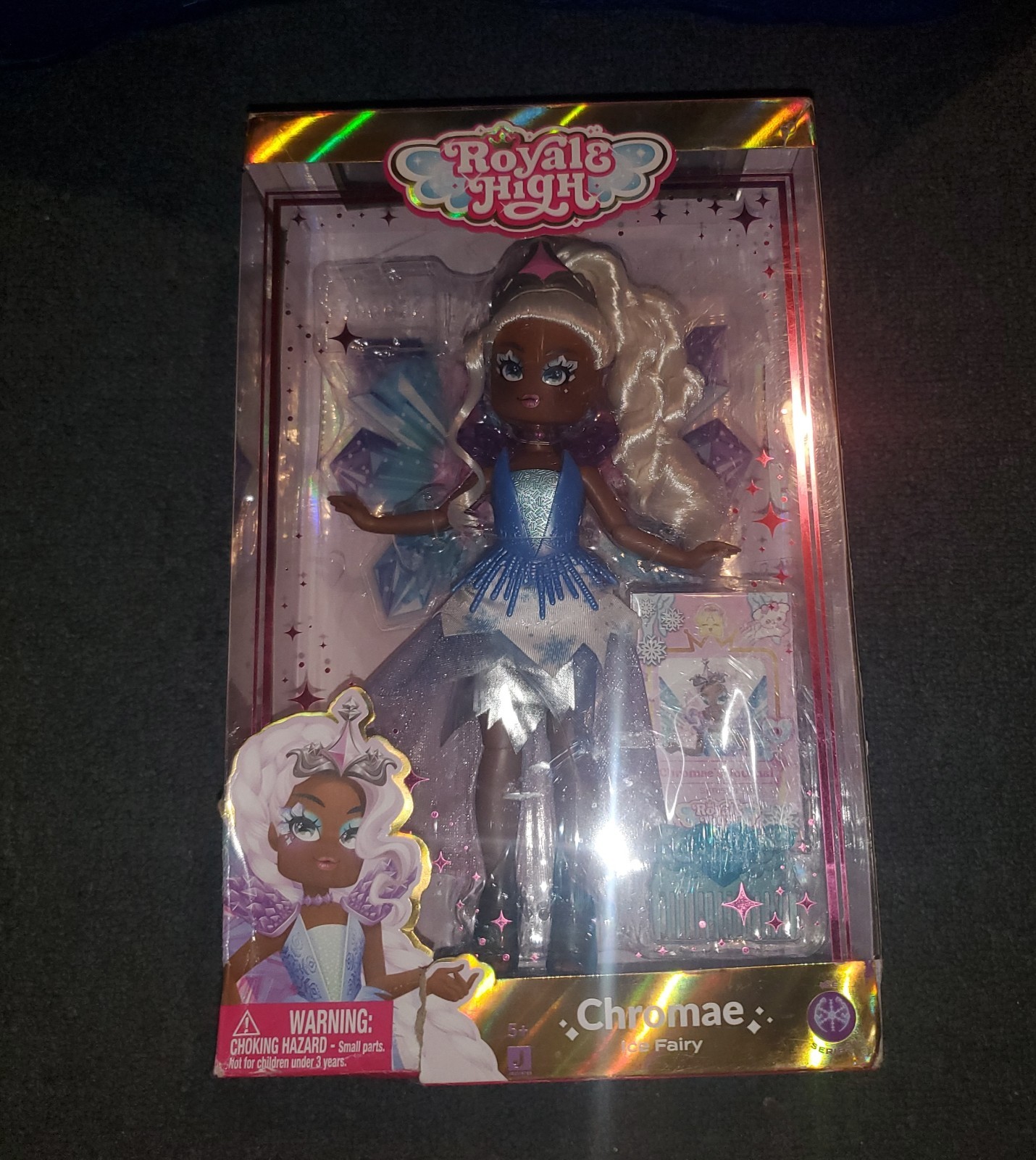 NO CODE Royale High Chromae The Ice Fairy Doll New
