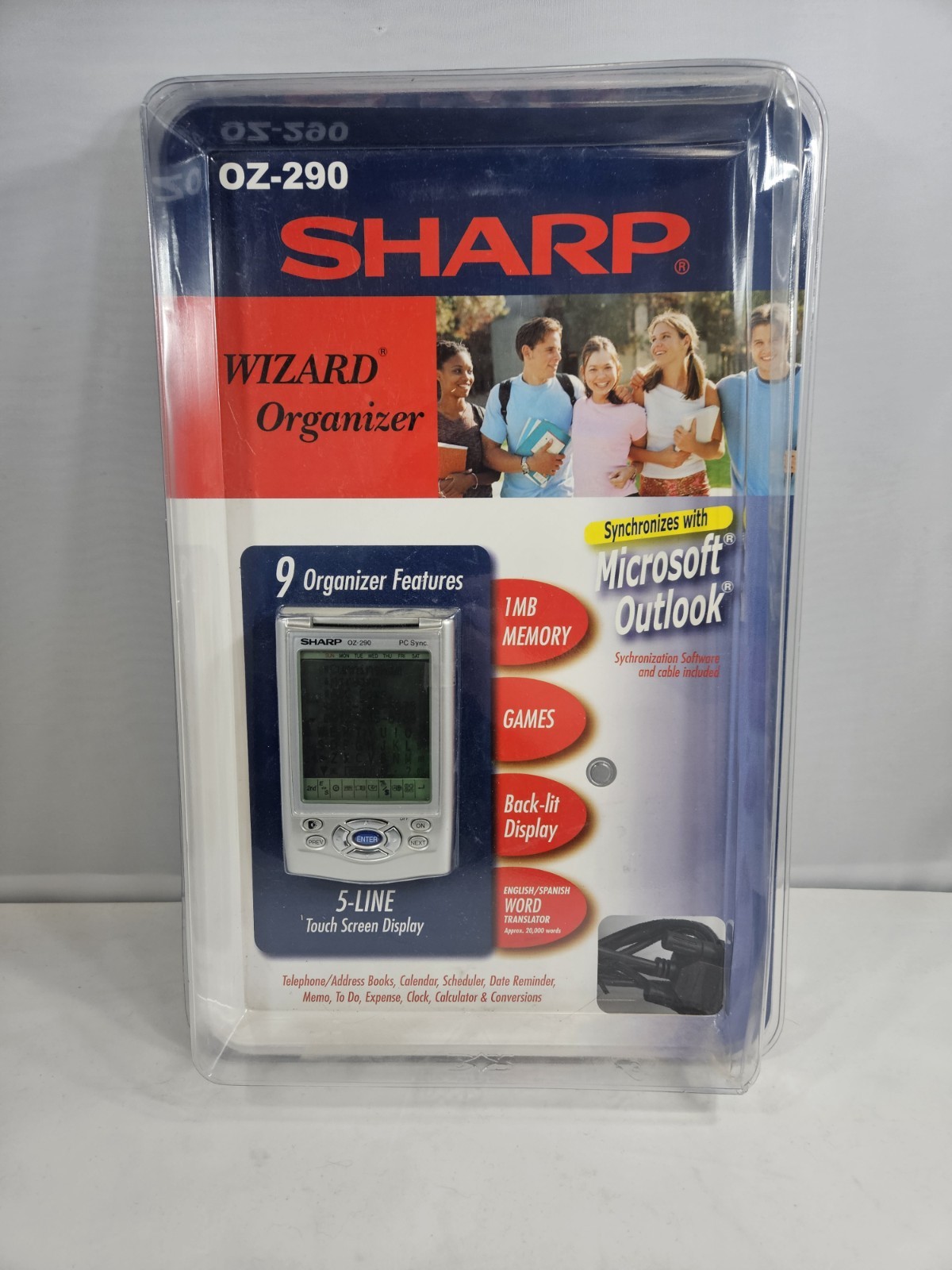 Sharp Wizard Organizer OZ-290 Brand New Factory Sealed