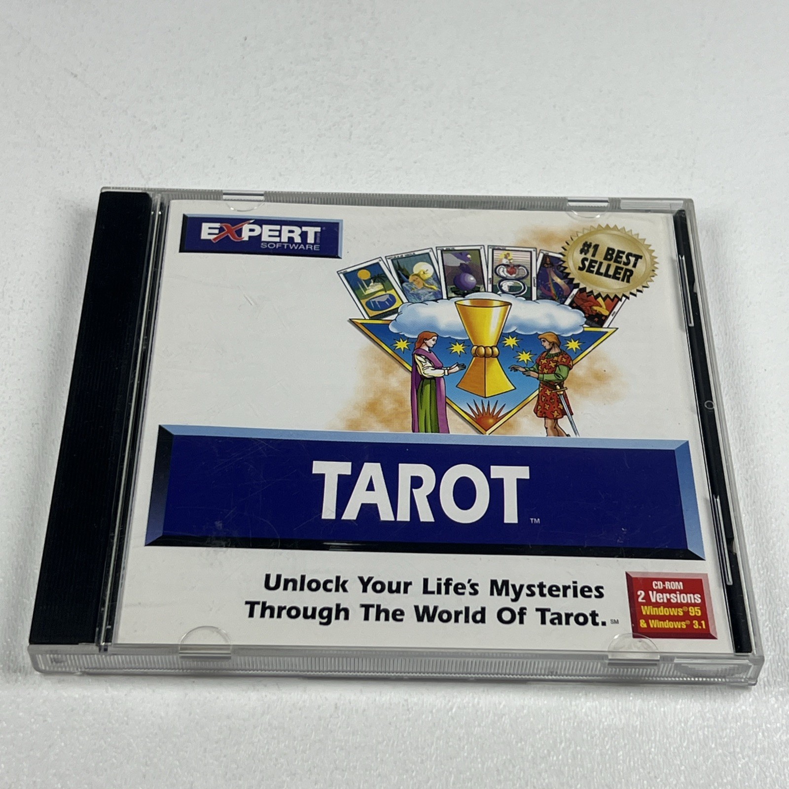Tarot CD-ROM 1996 Expert Software Windows 95 3.1 Fortune Telling Game