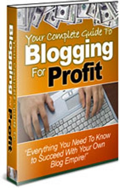Turn Your Blog Into An Online Business That Makes Money; Blogging For Profit (CD
