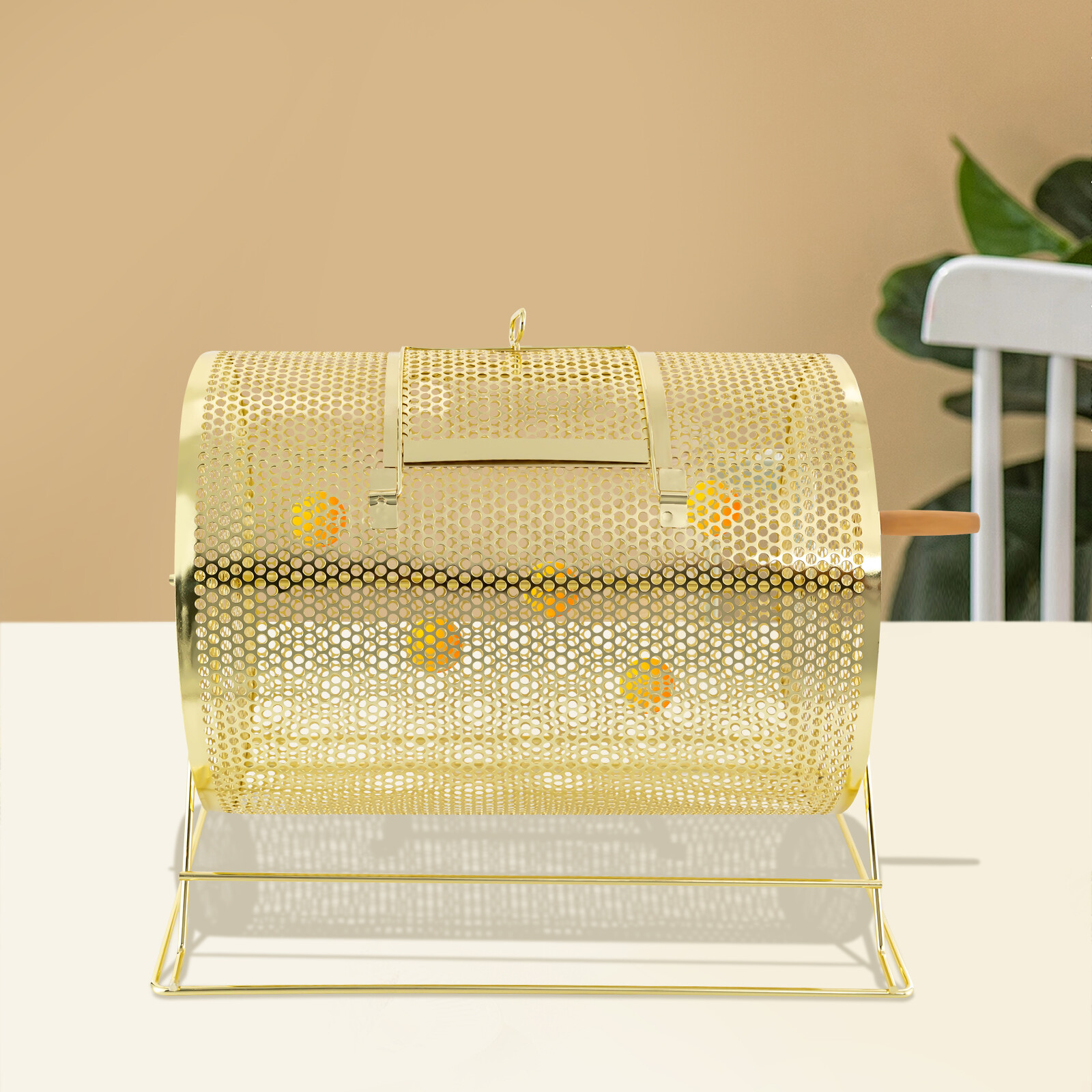 Large Raffle Ticket Drum Lottery Cage Holds 5000 Ticket /200-300 Ping-pong Balls