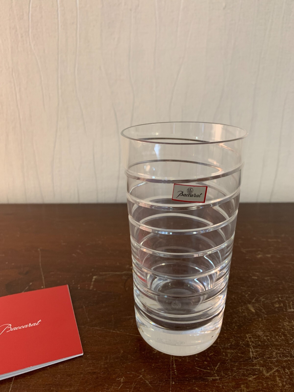 Spiral Model Orangeade Glass In Baccarat Crystal