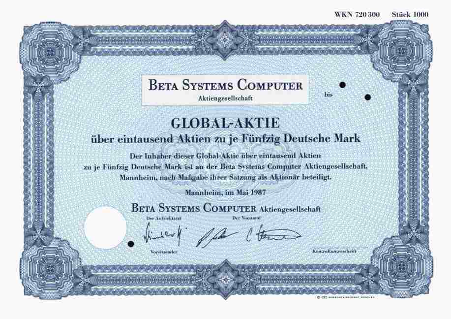 Beta Computer 1987 Mannheim Offenbach Weilheim Lahn 50,000 DM Reichold Chemistry