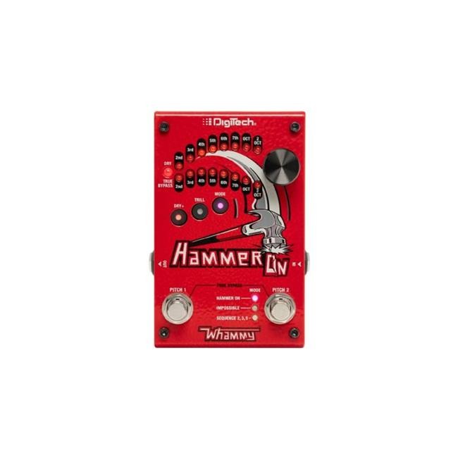 Digitech HAMMERON-U Octave Pedal for Guitar & Bass Players Seeking Rich Octav...