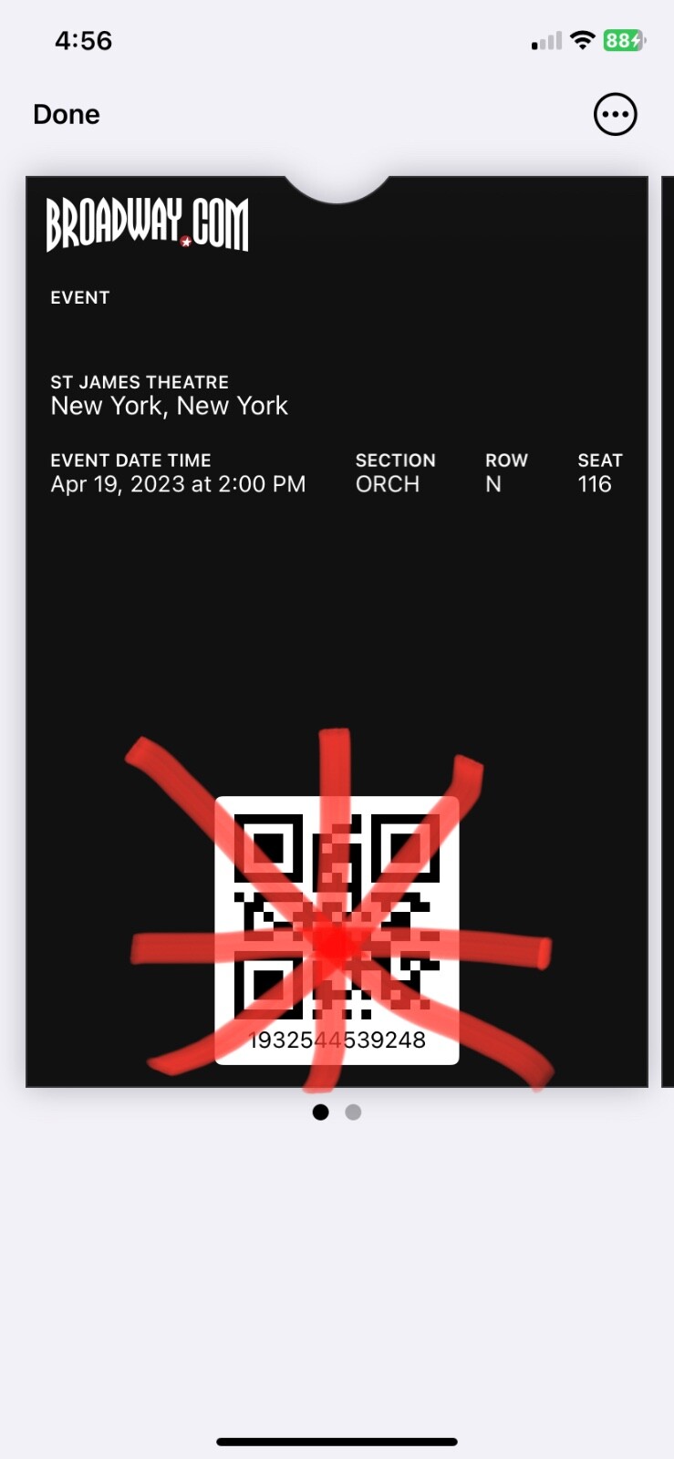Broadway tickets for New York, New York the Musical, April 19, 2023 matinee