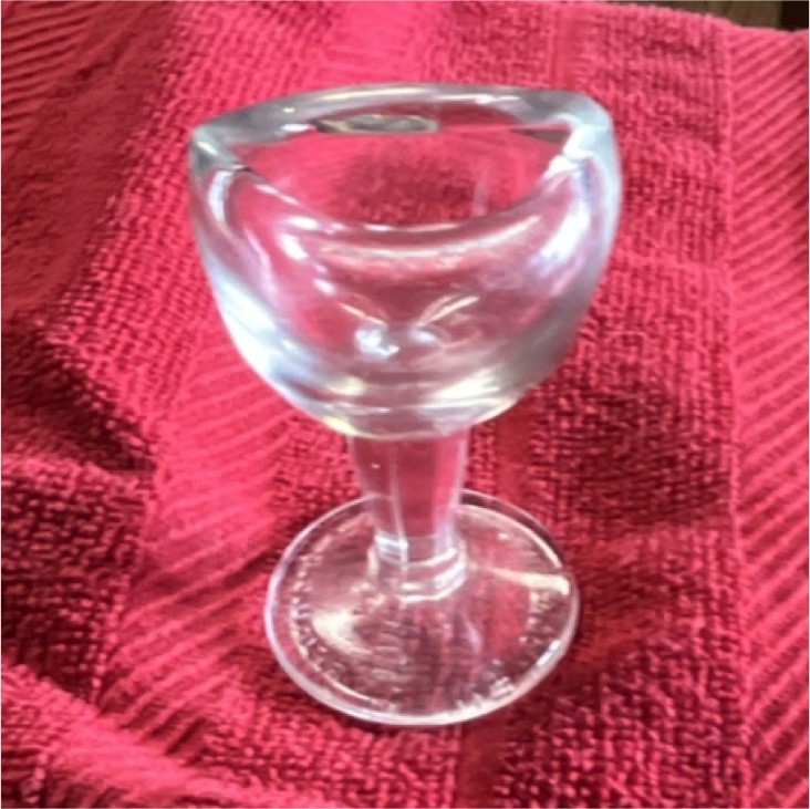 Libbey Clear Stemmed Glass Shot Glass, Round Shape, Marked Base, Unisex Adults