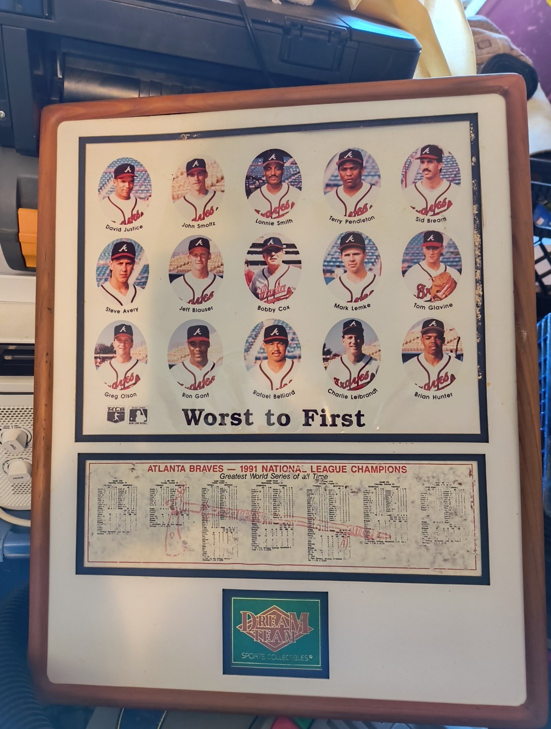 Atlanta Braves 1991 National League Champions