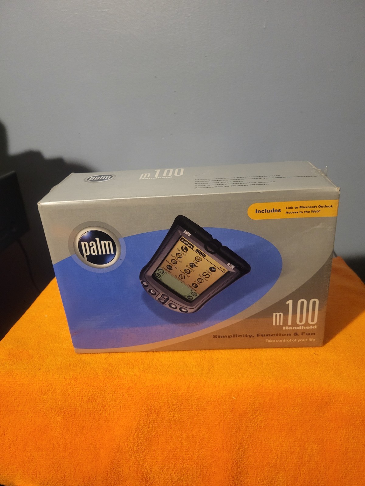 NEW Vintage Palm m100 Handheld PDA COMPLETE W Factory Sealed Original Packaging