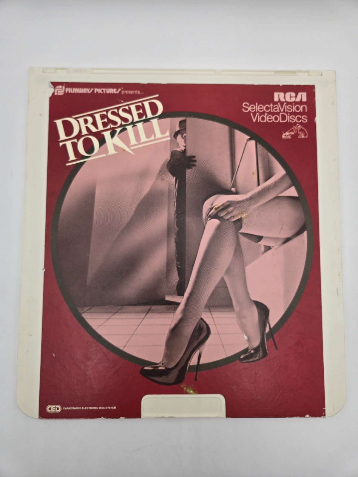 Dressed to Kill with Michael Cane SelectaVision CED Video Disk