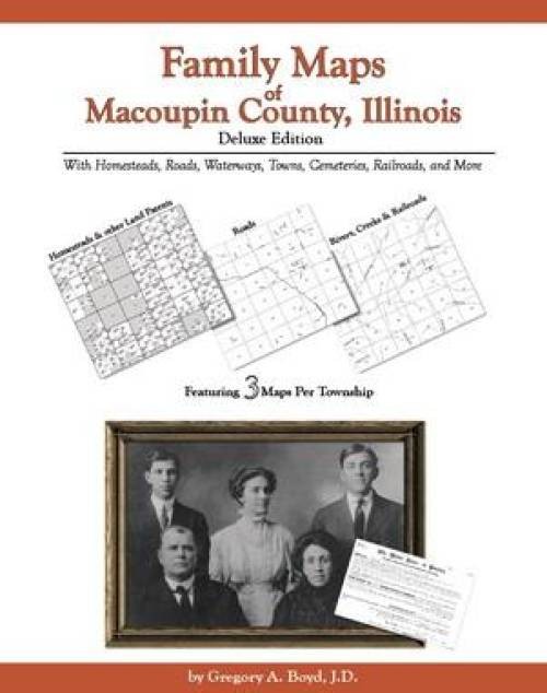 Genealogy Family Maps Cemetery Macoupin County Illinois