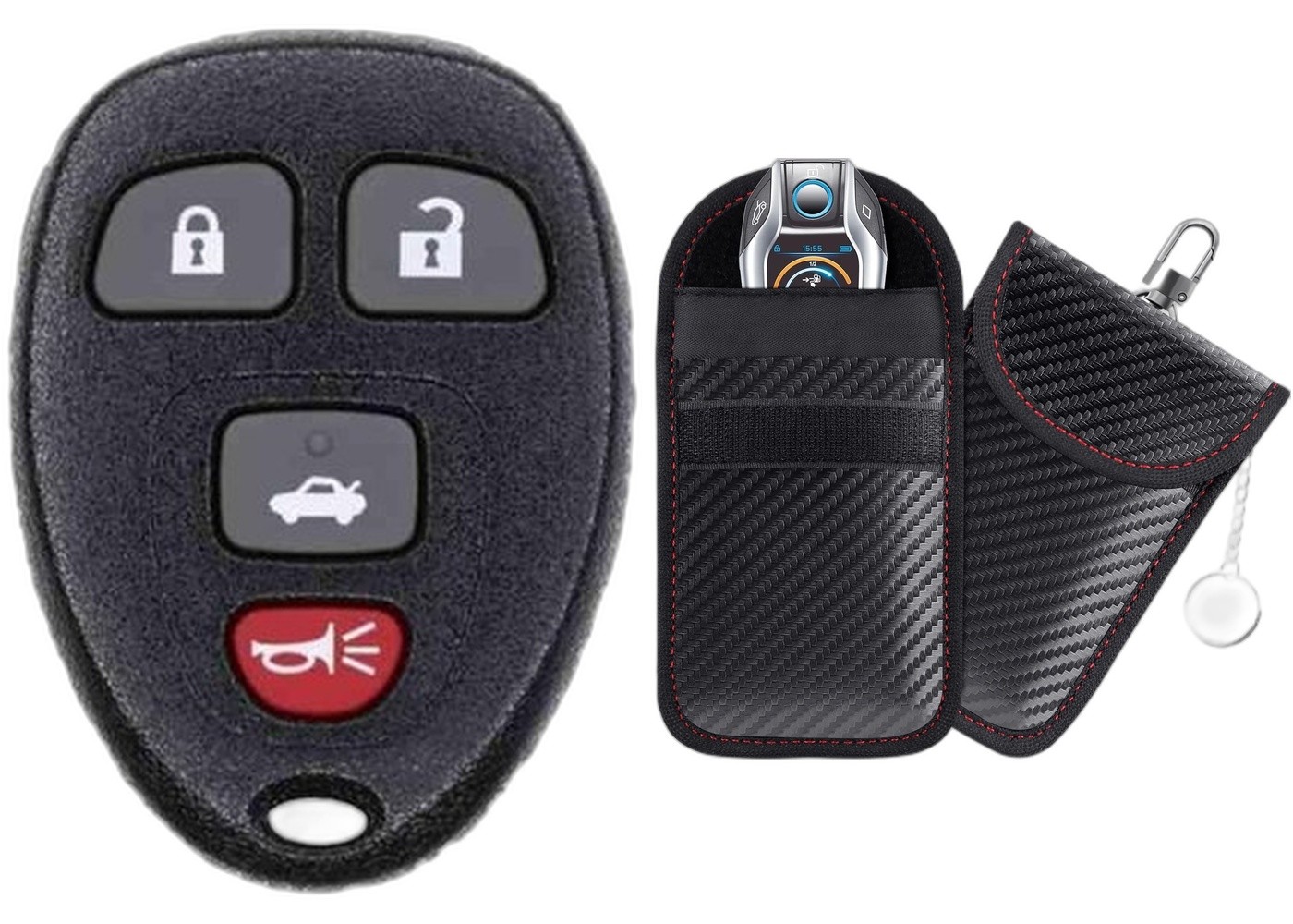 Replacement Key Fob Remote 2006-2010 Chevrolet Cobalt FCC: KOBGT04A w/Case