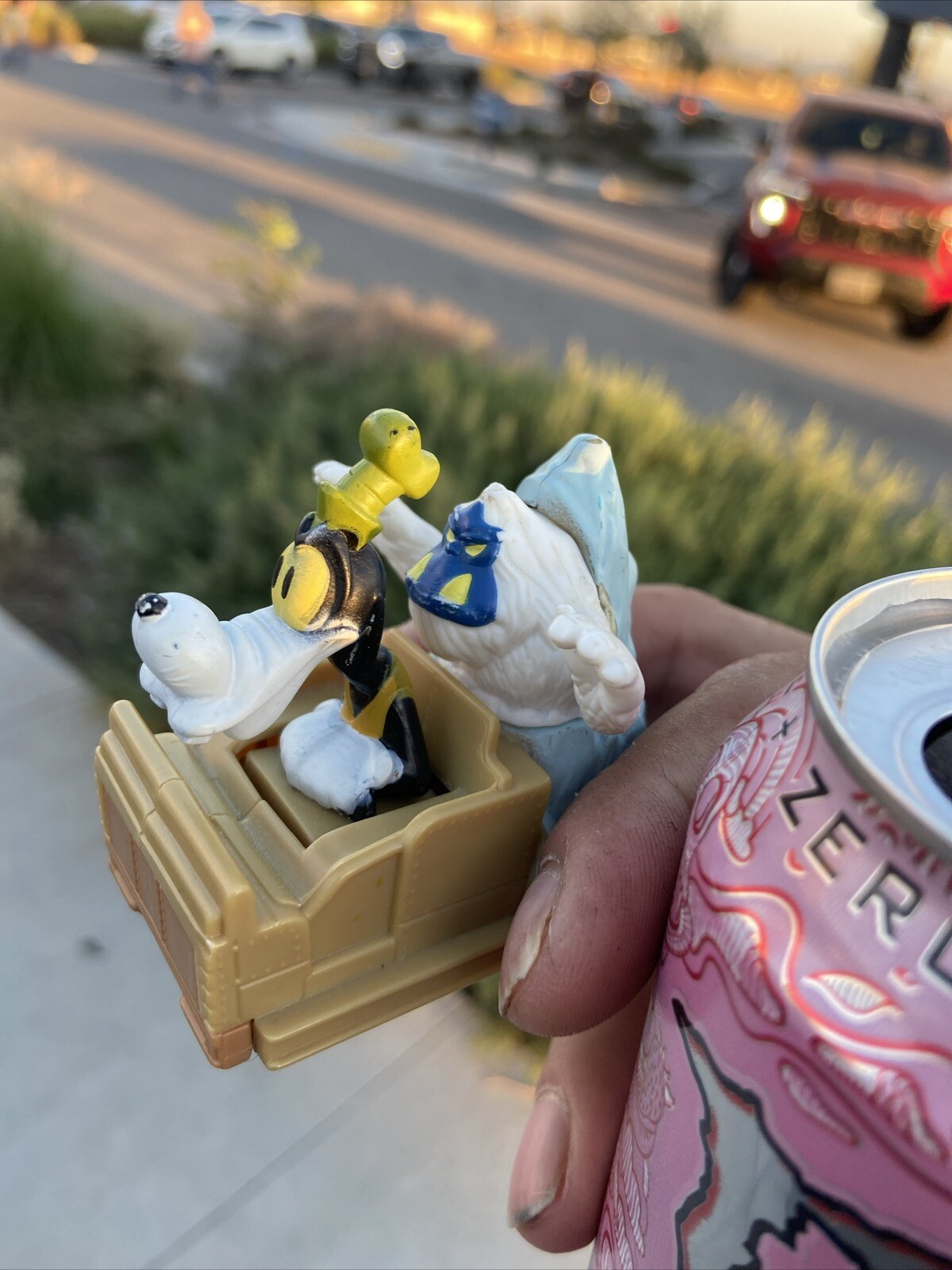 McDonald's goofy Expedition Everest 2020 Disney Pixar toy figure