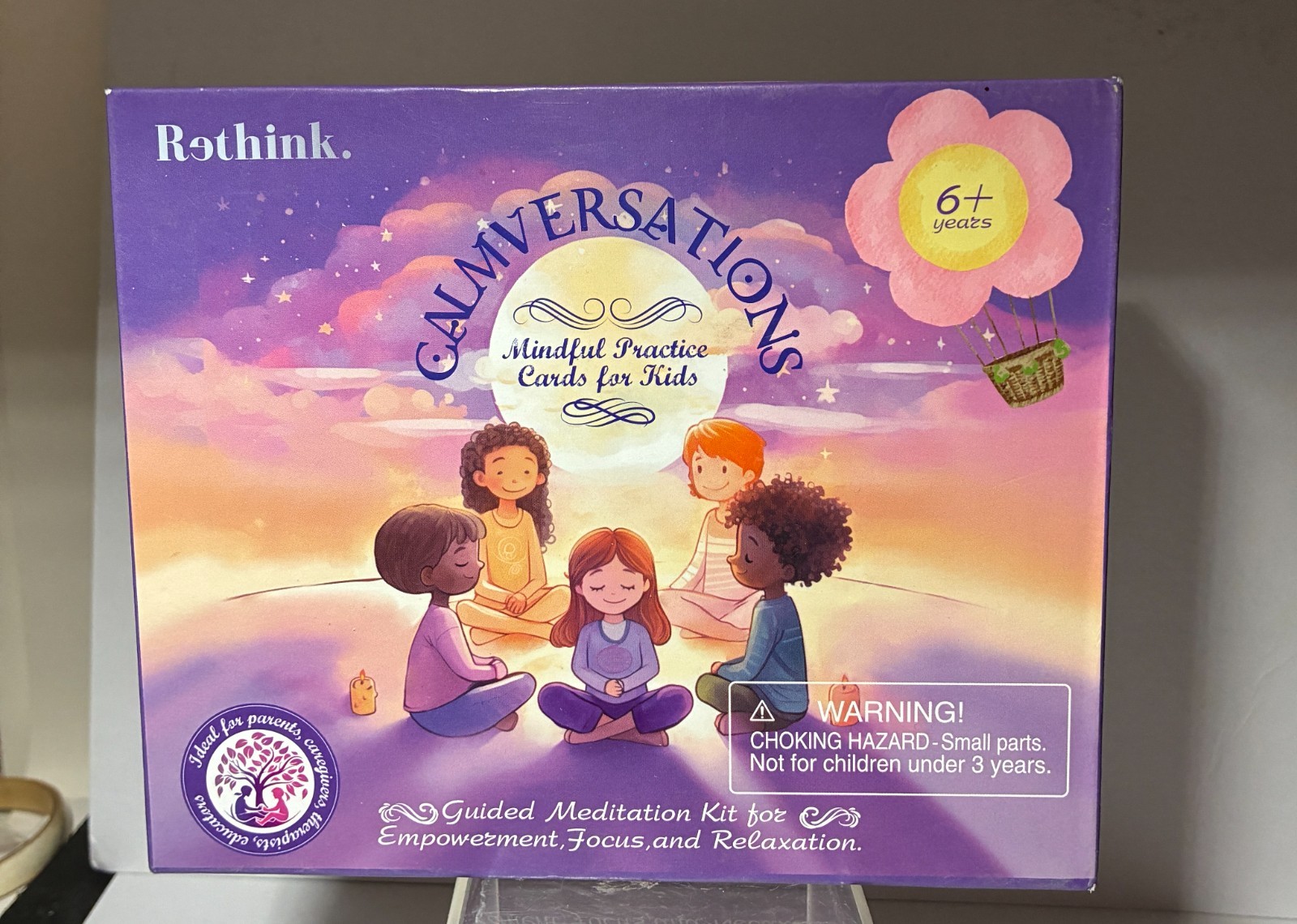 Mindfulness Affirmation Cards for Kids – 65 Pack – Anxiety Relief & Self-Esteem