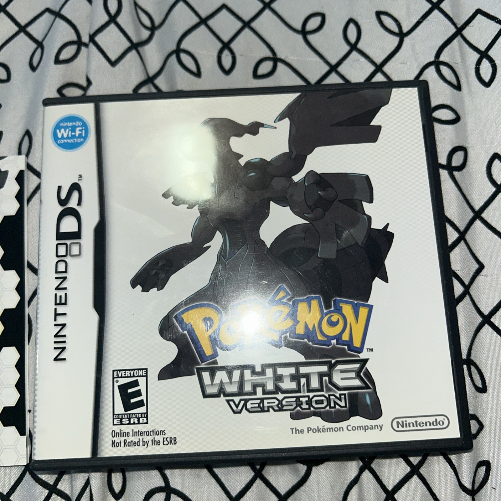 Pokemon White Version Case And Manual/Inserts Only NO GAME Nintendo DS Authentic