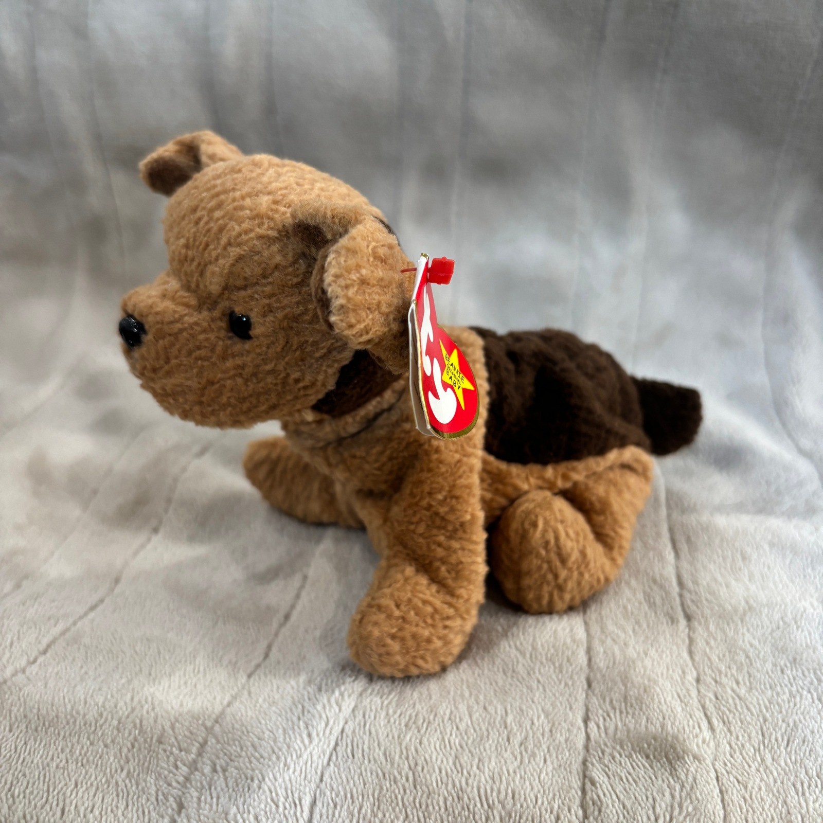 Ty Beanie Babies Tuffy Dog Plush Stuffed Animal 1996 Rare