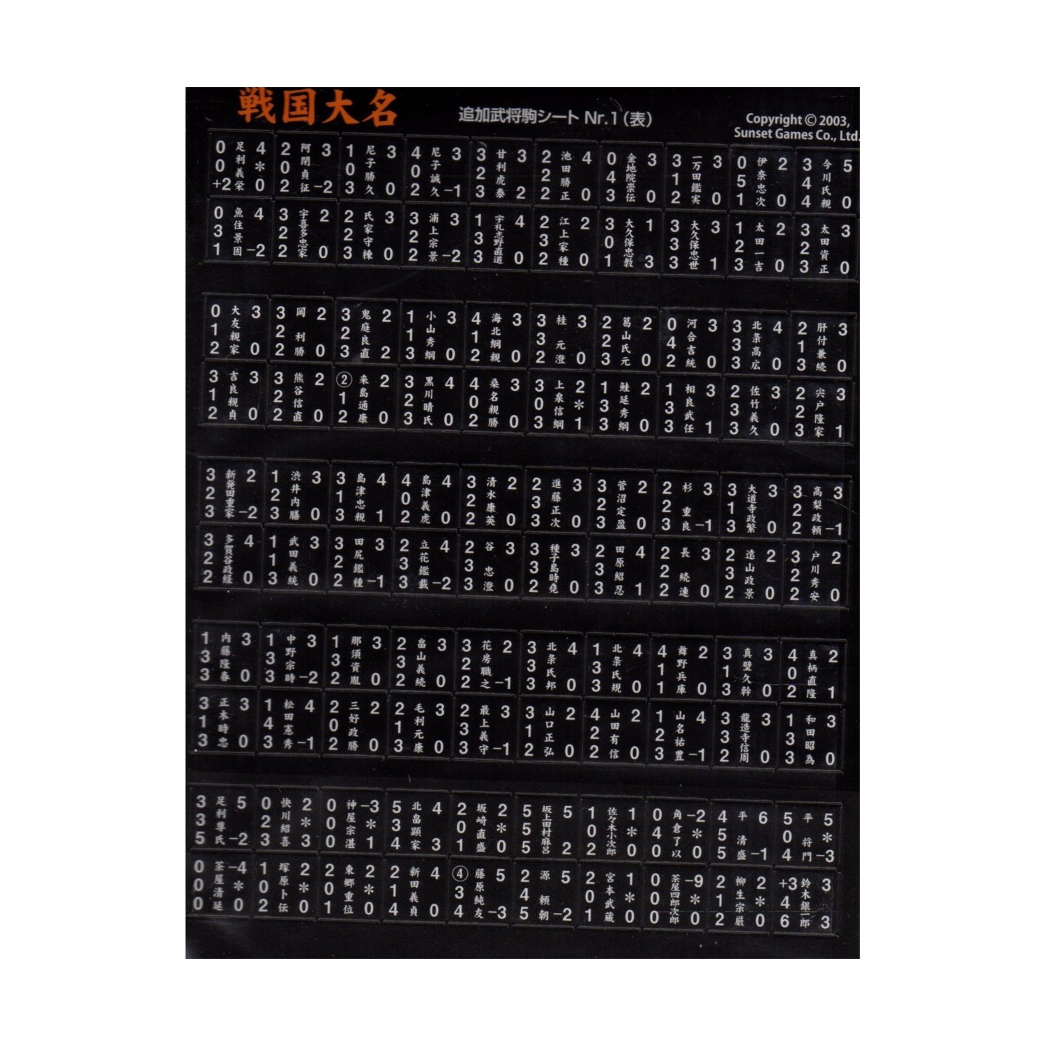 Sunset Wargame Feudal Lord Expansion New