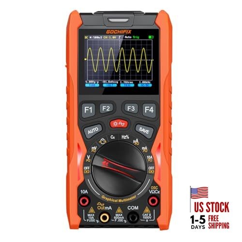 Handheld Oscilloscope Multimeter  Waveform Generator 12MHz Bandwidth 12 Mhz