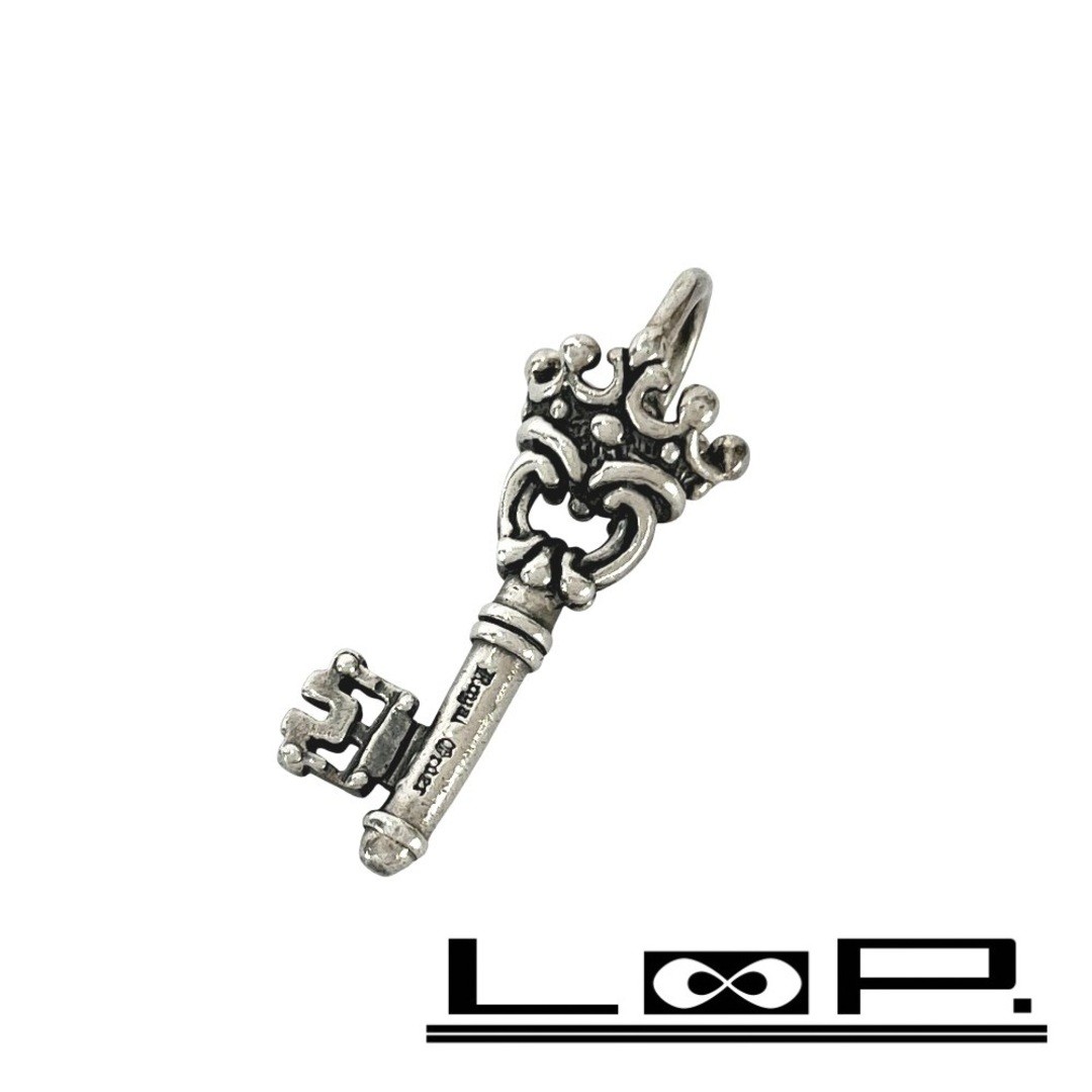 Royal Order Keytop Pendant Top Key SV925 Silver 48168011 Used LOOP-0