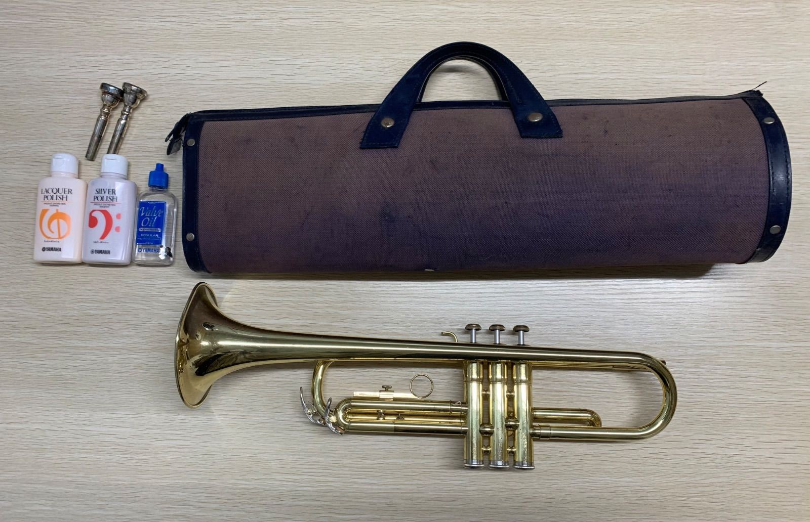 YAMAHA YTR-236 Trumpet Used With Case Mouthpiece