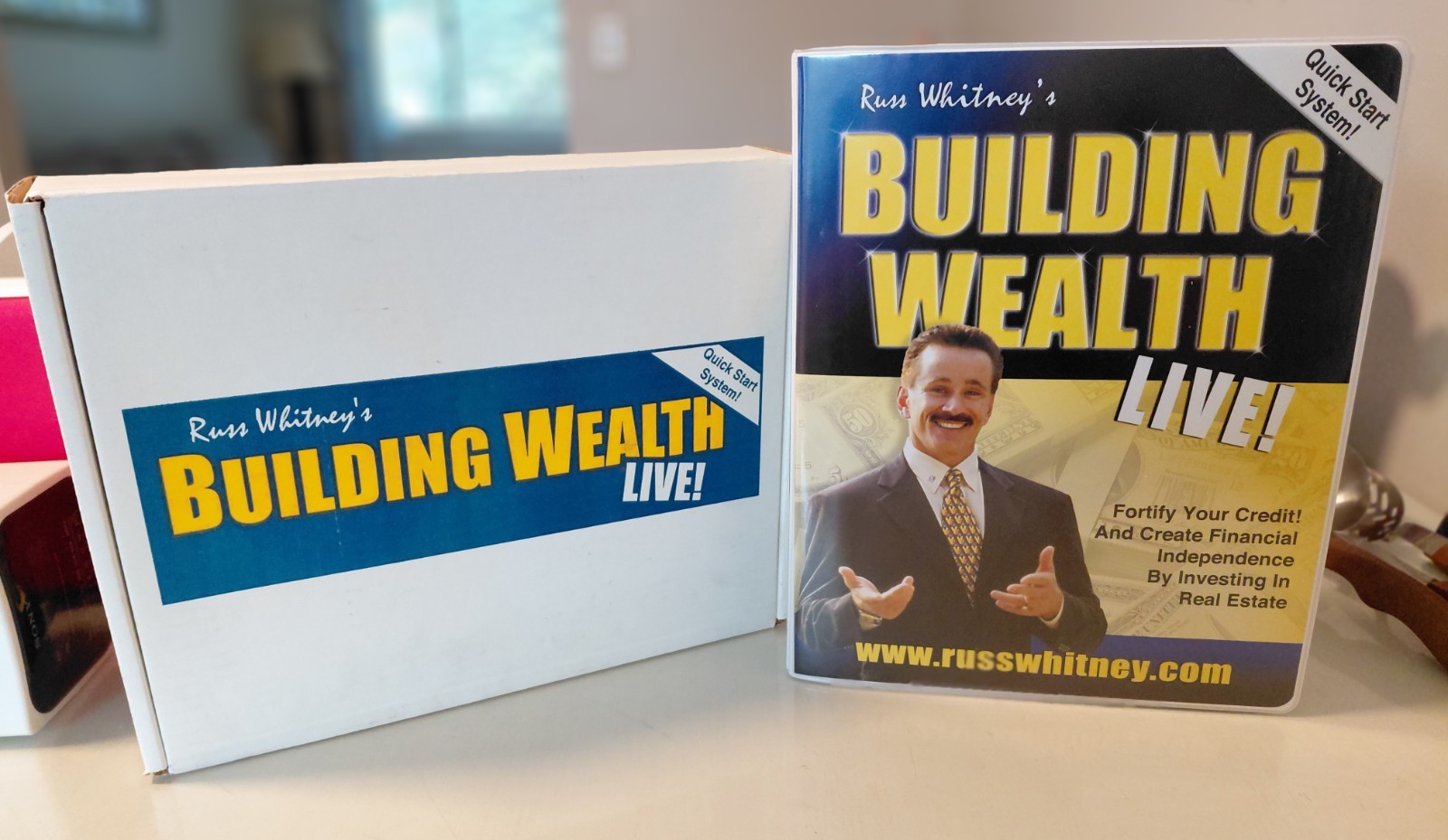 RUSS WHITNEY’S BUILDING WEALTH LIVE Quick Start System-NEW