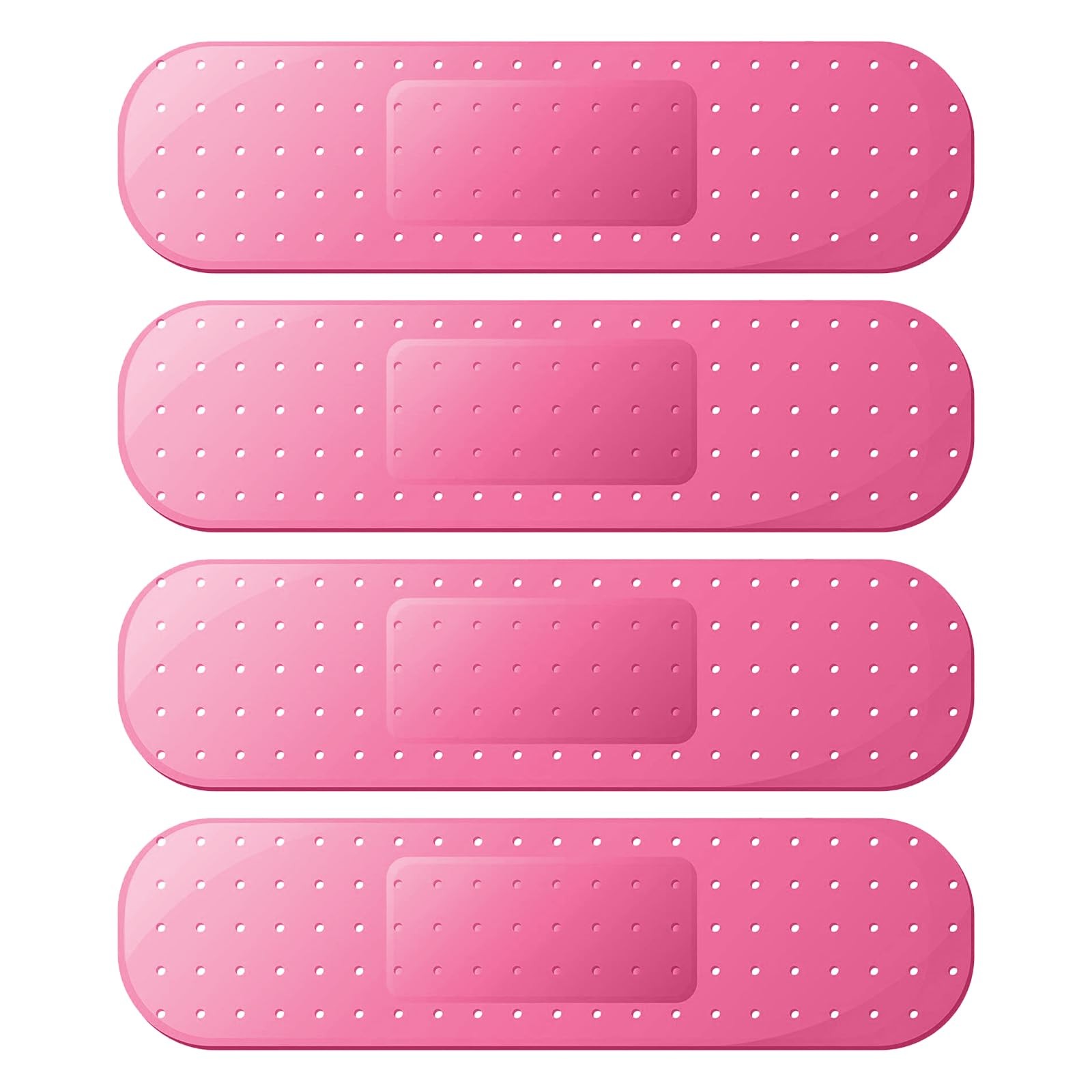 Car Bandaid Sticker, 4 Pack Giant Car Bandage Bumper Sticker, 10 x 2.76 Inche...
