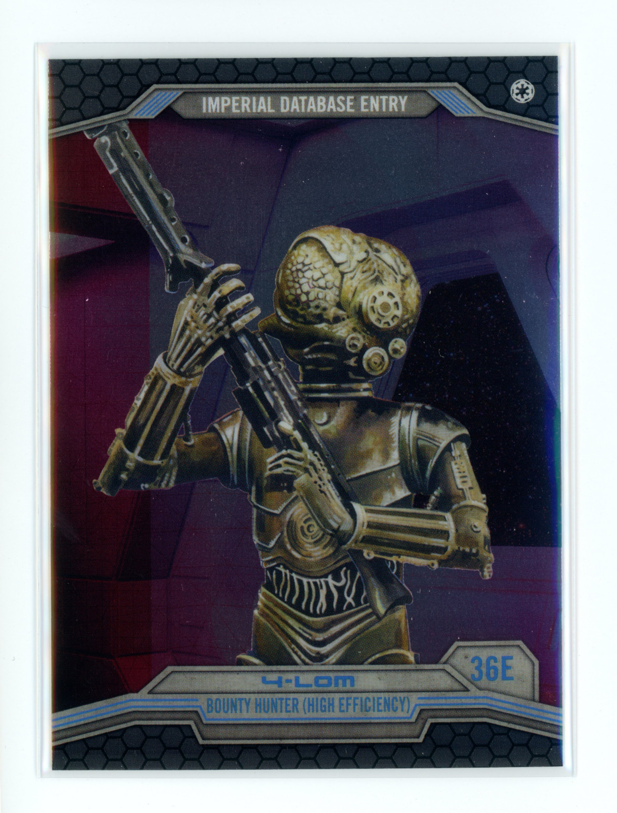 2014 Topps Star Wars Chrome Perspectives - #36E - 4-LOM