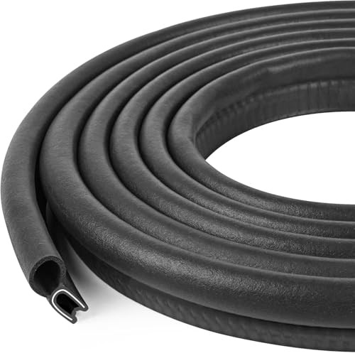 Automotive Door Weather Stripping 10Ft Car Door Rubber Edge Trim Seal 100Ft