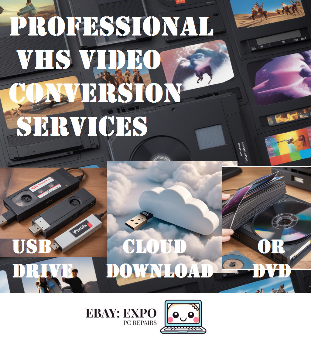 Video Tape Transfer to DVD from VHS SVHS VHSC Video Tape Convert Services & More