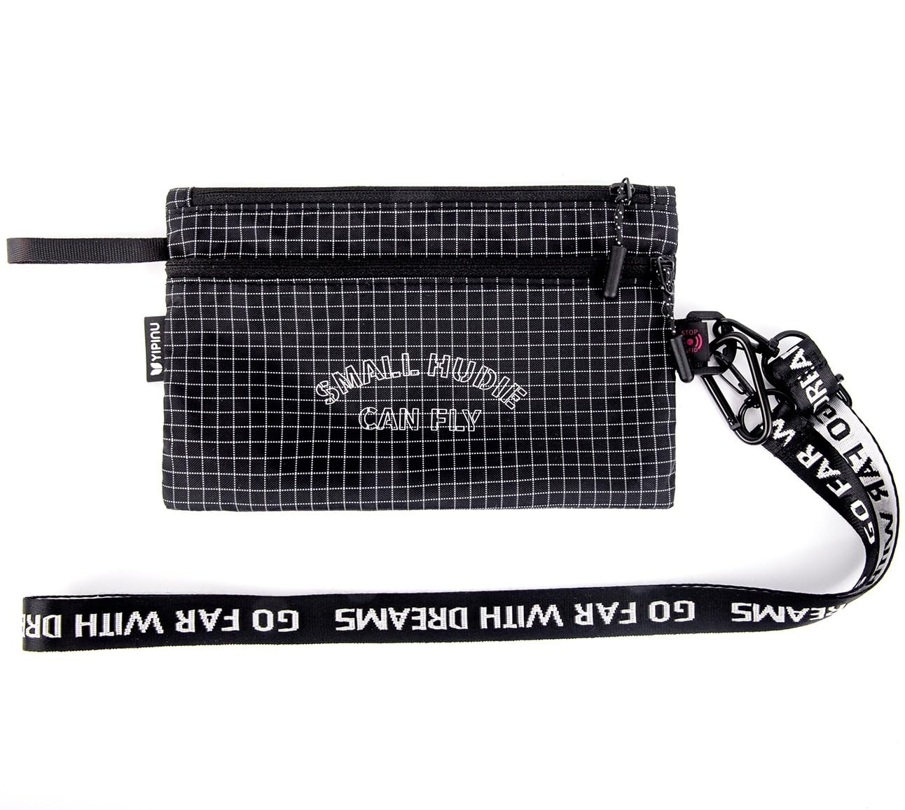 HI-HA RFID Blocking Neck Wallet Passport Holder, Slim Travel Pouch for Passpo...