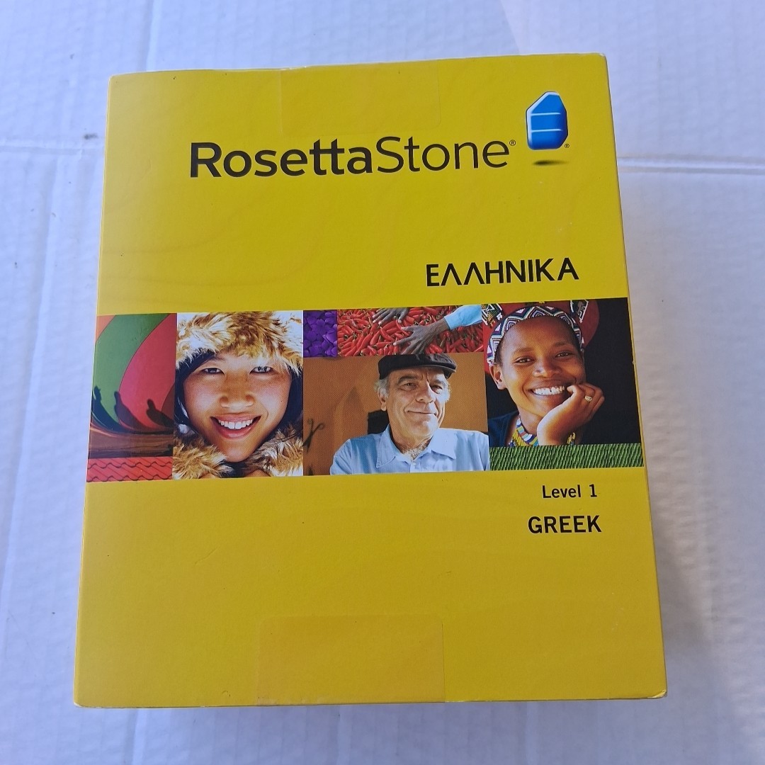 Rosetta Stone Greek Level 1 Version 3 BRAND NEW FACTORY SEALED 