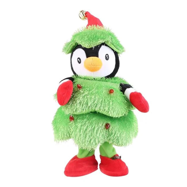Fresh Fab Finds FFF-Penguin-GPCT3731 Electric Dancing Singing Plush Toy Twist...