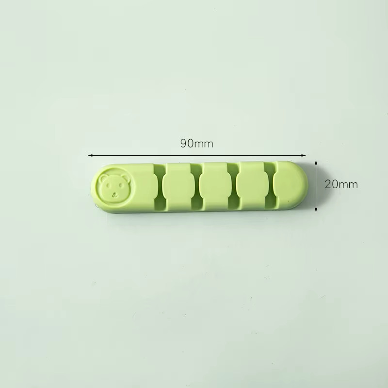 1 Piece Cute Cable Organizers Holder Clips for Desktop Cord Organizers Managemen