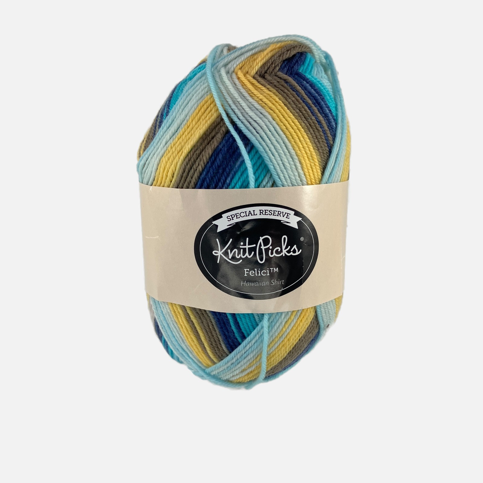 Knit Picks Felici Sock Yarn Self-striping - Hawaiian Shirt - 218yards  50g - NEW